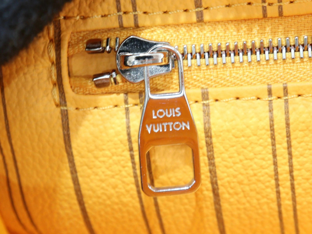 LOUIS VUITTON Dopp Monogram Macassar Brown Saffron Yellow Shoulder Bag Brown
